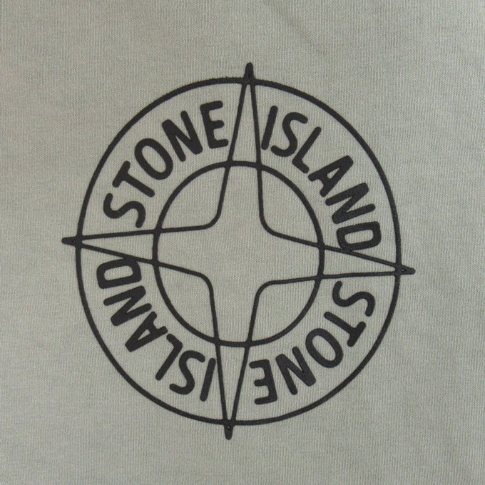 STONE ISLAND 26SS Logo T-Shirt Green Size XL