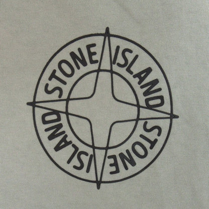 STONE ISLAND 26SS Logo T-Shirt Green Size XL