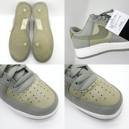 NIKE AIR FORCE 1 '07 LV8 Gray Olive Sneakers Size 10
