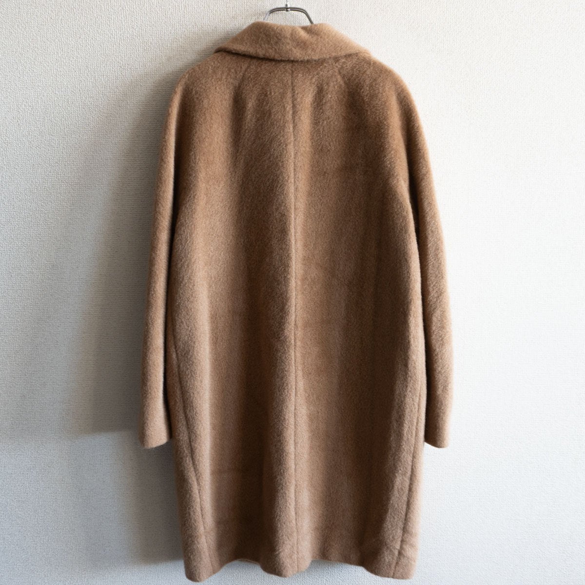 S MAX MARA Alpaca Wool Fur Coat Size 40