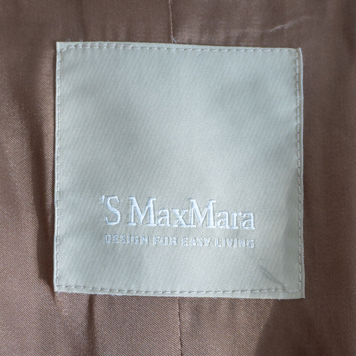 S MAX MARA Alpaca Wool Fur Coat Size 40