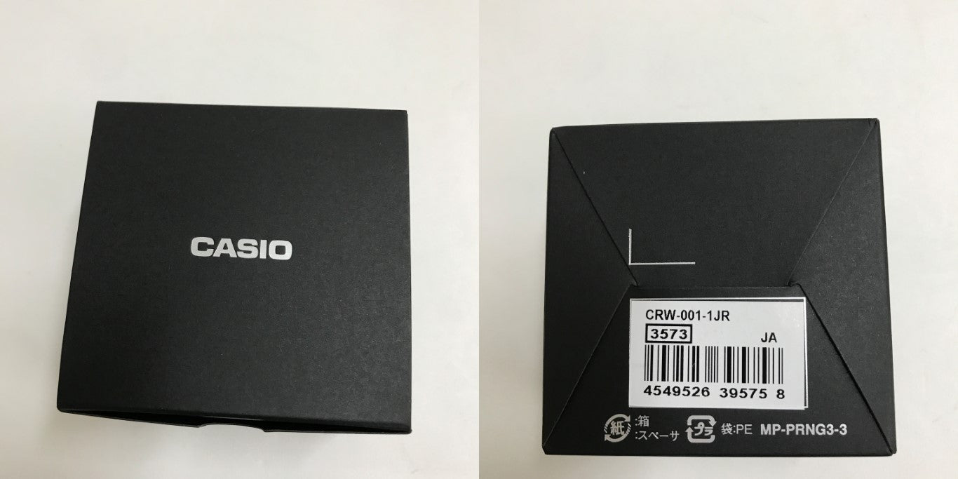 CASIO RING WATCH CRW-001-1JR Silver Sneakers