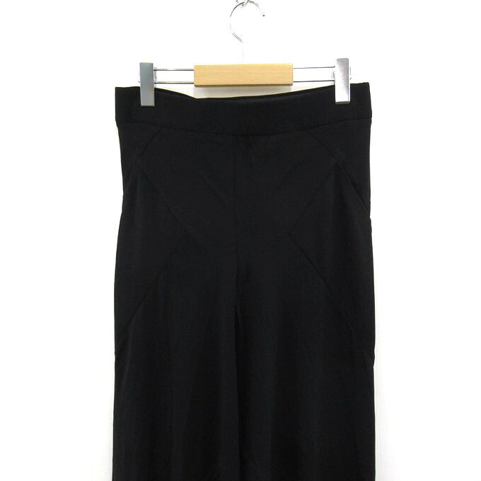 RICK OWENS Design Zip Pants Black Size 34
