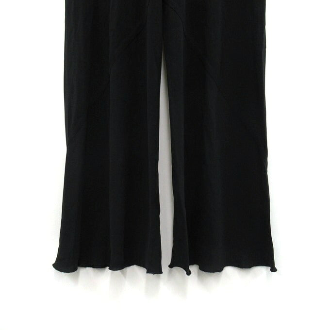 RICK OWENS Design Zip Pants Black Size 34