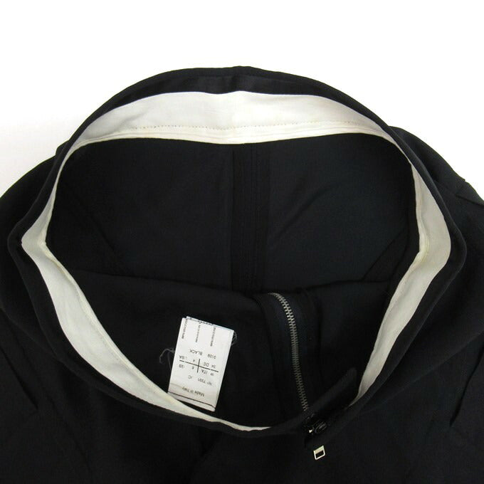 RICK OWENS Design Zip Pants Black Size 34