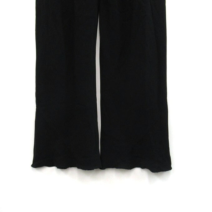 RICK OWENS Design Zip Pants Black Size 34