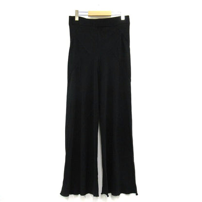 RICK OWENS Design Zip Pants Black Size 34