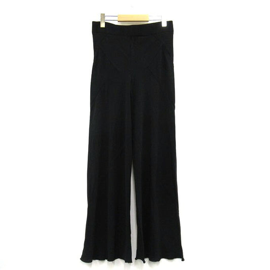 RICK OWENS Design Zip Pants Black Size 34