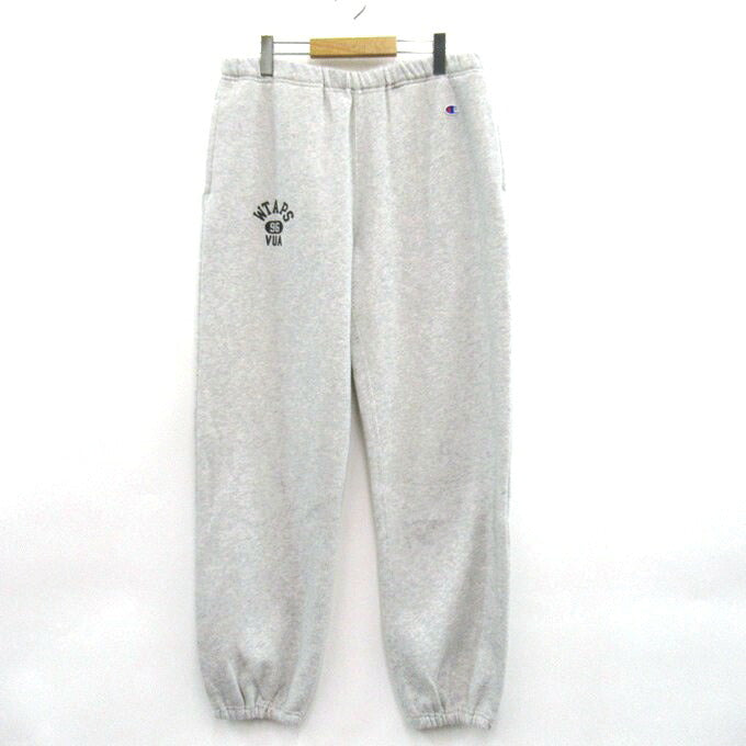 WTAPS x Champion Academy Sweatpants Gray Size XL