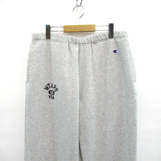 WTAPS x Champion Academy Sweatpants Gray Size XL