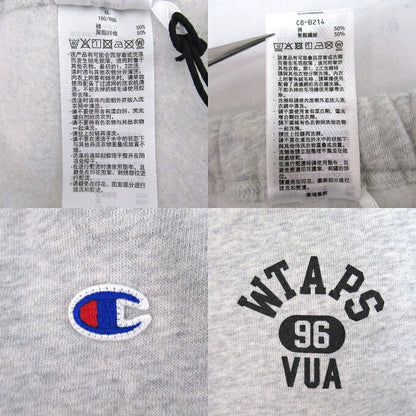 WTAPS x Champion Academy Sweatpants Gray Size XL