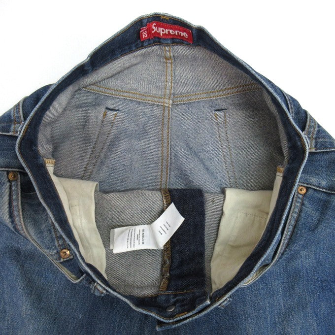 Supreme 23FW Baggy Denim Jeans Indigo Size 32