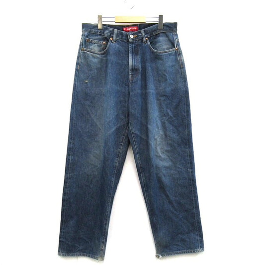 Supreme 23FW Baggy Denim Jeans Indigo Size 32