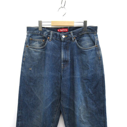 Supreme 23FW Baggy Denim Jeans Indigo Size 32
