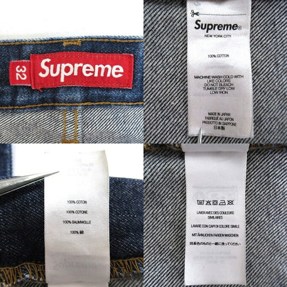 Supreme 23FW Baggy Denim Jeans Indigo Size 32