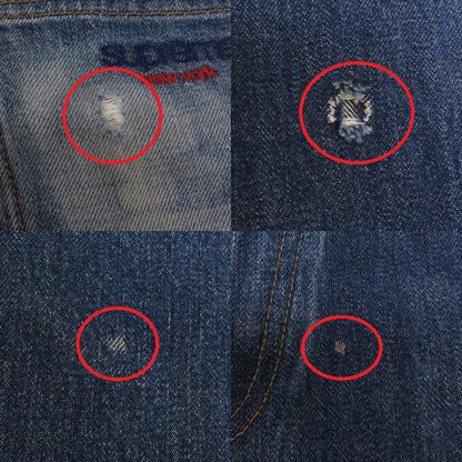 Supreme 23FW Baggy Denim Jeans Indigo Size 32