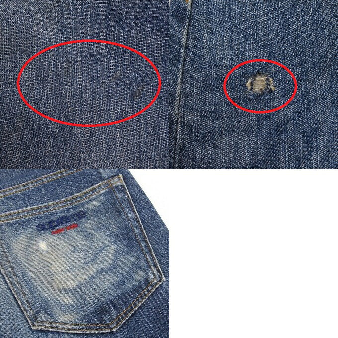 Supreme 23FW Baggy Denim Jeans Indigo Size 32