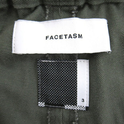 FACETASM Rugby Mix Shorts Khaki Size 3