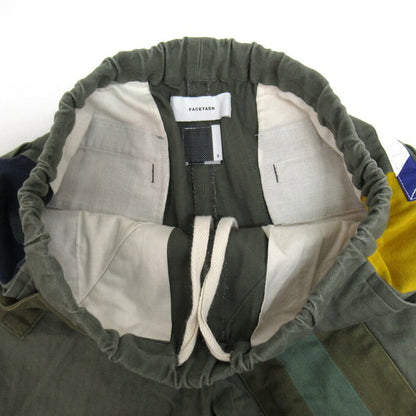 FACETASM Rugby Mix Shorts Khaki Size 3
