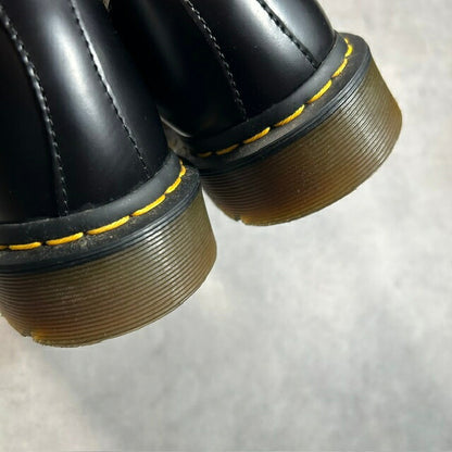 Dr. Martens 1461 3-Eye Smooth Leather Boots Black Size UK