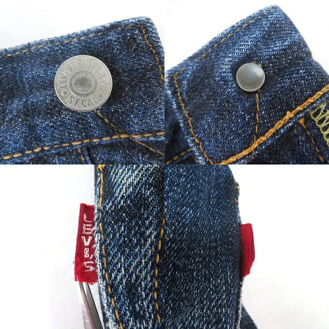 Levi's 1947 501XX Big E Redline Selvedge Jeans Blue Pants Size W32