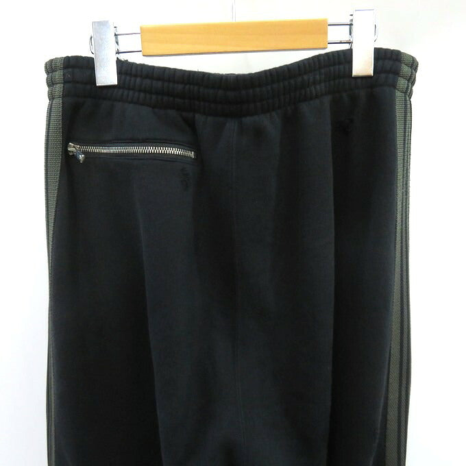 Needles Distressed Boot-Cut Track Pants Black Size M