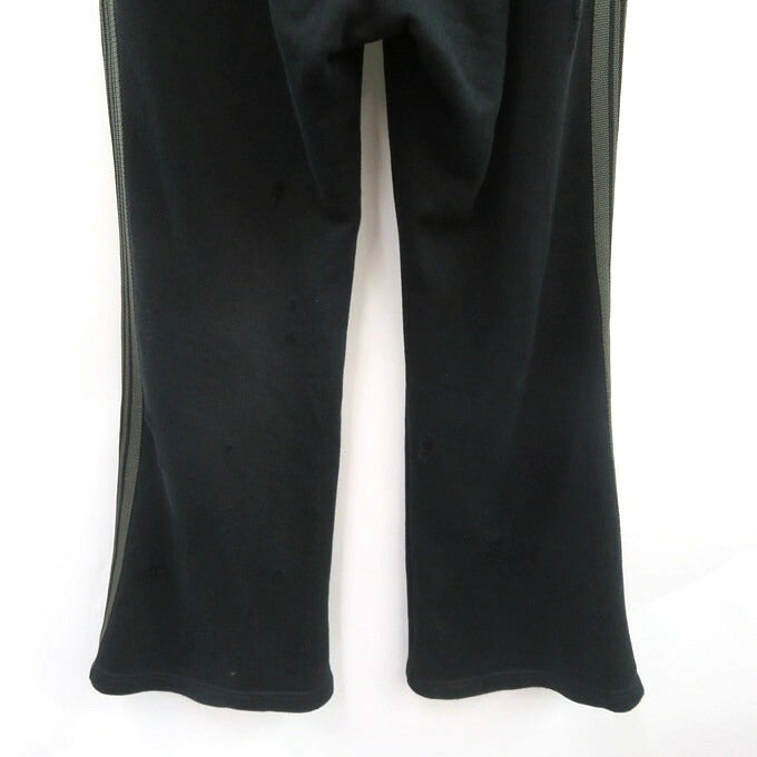 Needles Distressed Boot-Cut Track Pants Black Size M