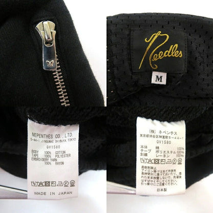 Needles Distressed Boot-Cut Track Pants Black Size M