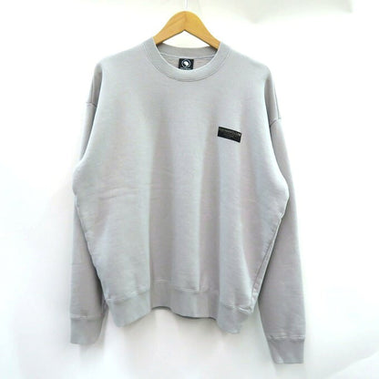 RATS Crew Neck Sweatshirt Bar Tag Gray Size L
