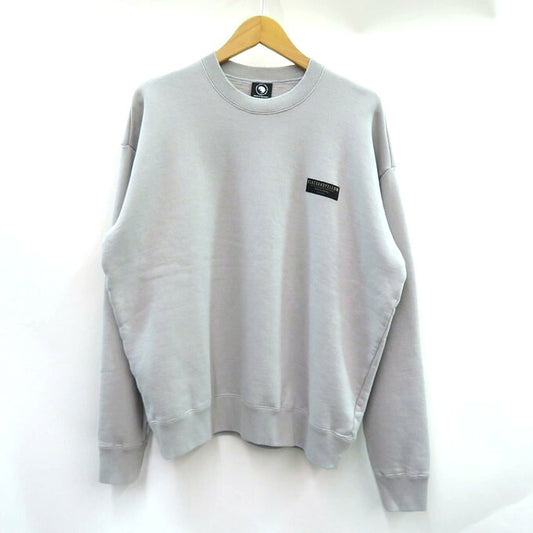 RATS Crew Neck Sweatshirt Bar Tag Gray Size L