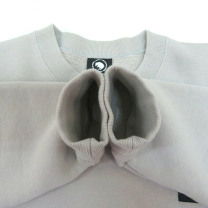 RATS Crew Neck Sweatshirt Bar Tag Gray Size L