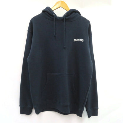 CHALLENGER End War Print Hoodie Navy Size M