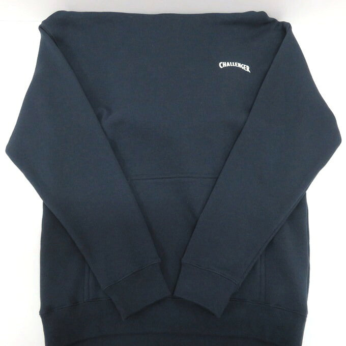 CHALLENGER End War Print Hoodie Navy Size M
