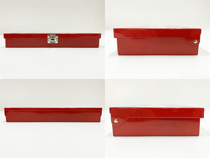 SUPREME 17SS Large Metal Storage Box Red
