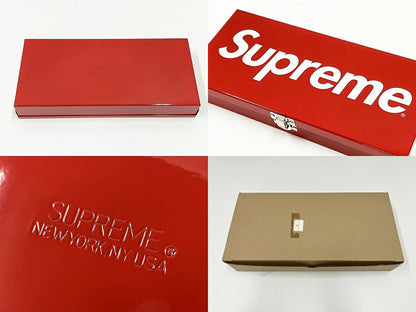 SUPREME 17SS Large Metal Storage Box Red