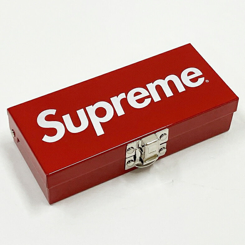 SUPREME 17SS Small Metal Storage Box Red