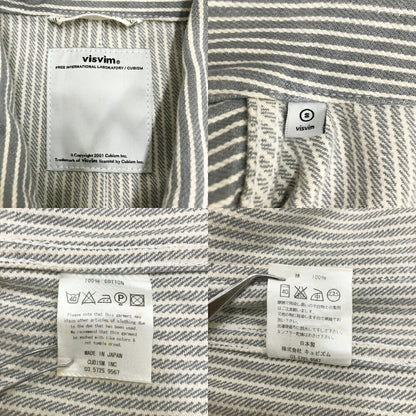 visvim Hickory Coverall Gray Size S