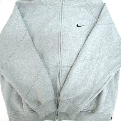 Supreme x Nike 25SS Zip Up Hoodie Gray Size L