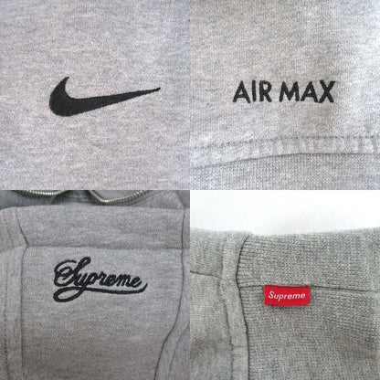 Supreme x Nike 25SS Zip Up Hoodie Gray Size L