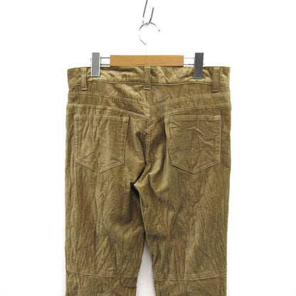 5351 POUR LES HOMMES Camel Velour Pants Size 2