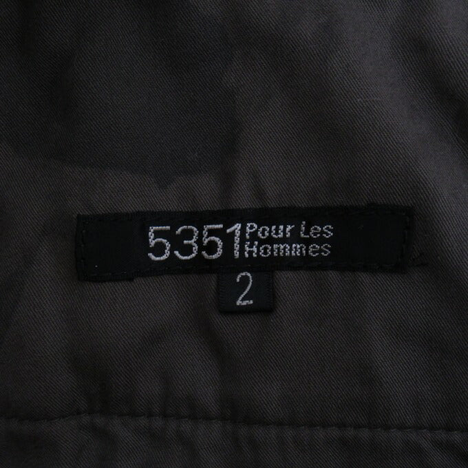 5351 POUR LES HOMMES Camel Velour Pants Size 2