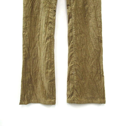 5351 POUR LES HOMMES Camel Velour Pants Size 2