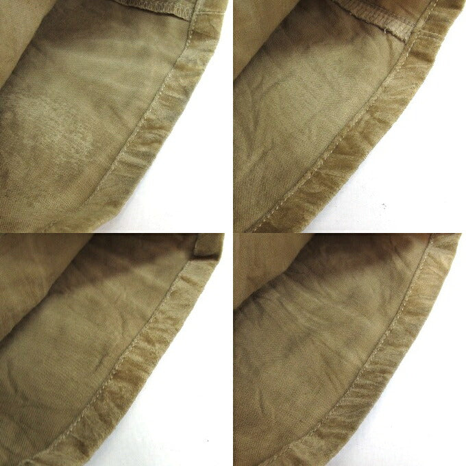 5351 POUR LES HOMMES Camel Velour Pants Size 2