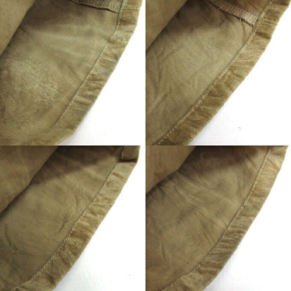 5351 POUR LES HOMMES Camel Velour Pants Size 2