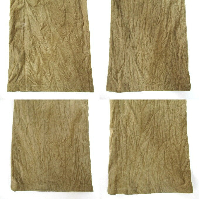 5351 POUR LES HOMMES Camel Velour Pants Size 2