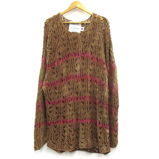 DAIRIKU 21SS Tie-Dye Flower Hand Sweater Multi Size FREE