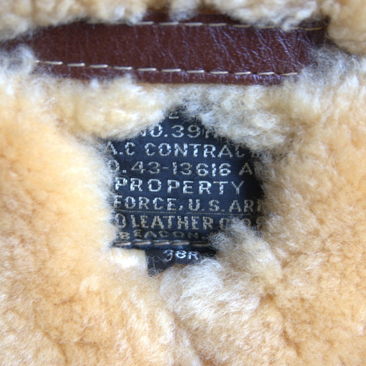 THE FEW B-6 Flight Jacket Size 38R