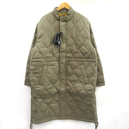 TAION Military Fly-Front Down Coat Light Mocha Size L