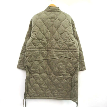 TAION Military Fly-Front Down Coat Light Mocha Size L