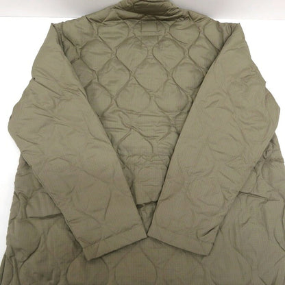 TAION Military Fly-Front Down Coat Light Mocha Size L